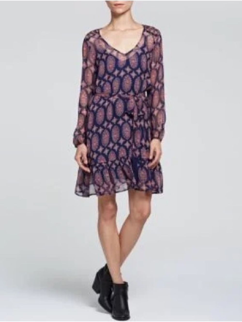 Ella Moss sill Marigold Dress L